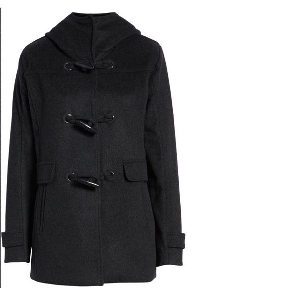 Pendleton Roslyn Waterproof Lambswool Blend Hooded Toggle Coat - Like New Size M - Picture 4 of 9